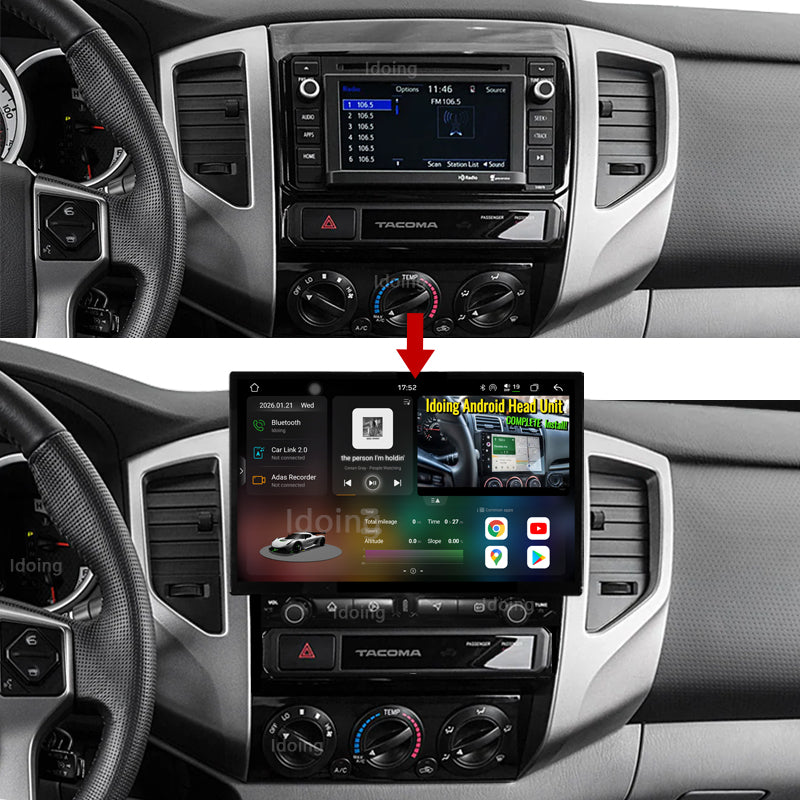 Idoing 11.5 inch Android 13 Radio Head Unit 6GB+128GB For Toyota Tacoma Hilux 2005-2015