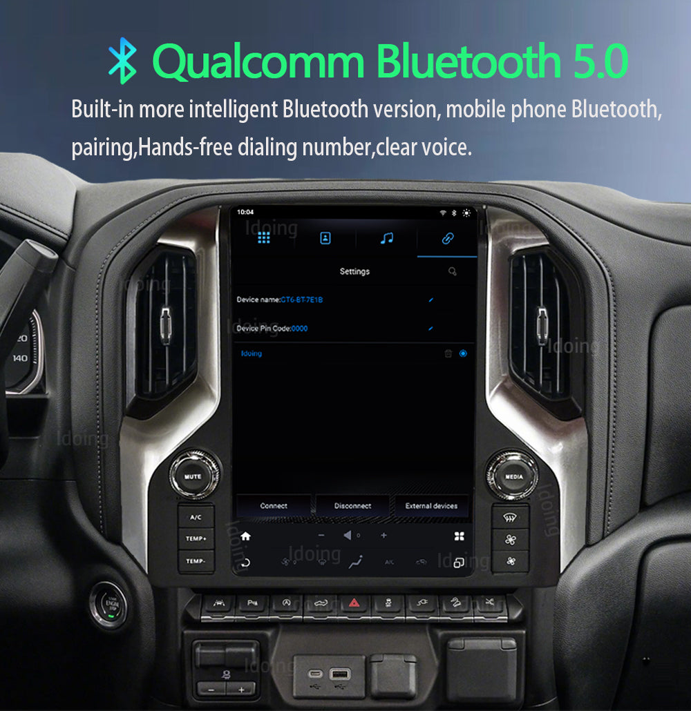 Idoing 12.95inch Android Radio Head Unit For Chery Chevrolet Silverado GMC Sierra 2019-2023