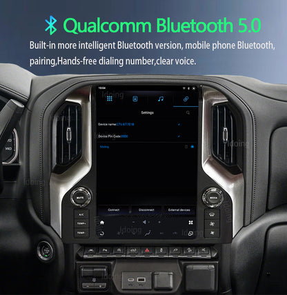 Idoing 12.95inch Android Radio Head Unit For Chery Chevrolet Silverado GMC Sierra 2019-2023