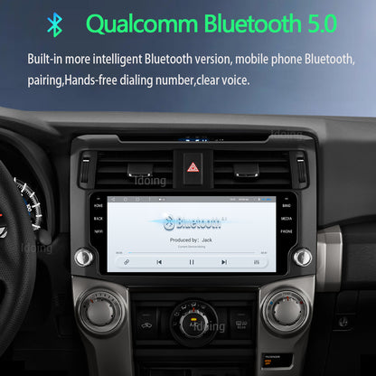 Idoing 10.3inch Android 13 Radio Head Unit Qualcomm Chip 8GB+128GB For Toyota 4Runner 2010-2021