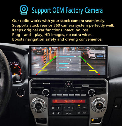 Idoing 12.3inch Android 13 Radio Head Unit 6GB+128GB For Toyota 4Runner 2010-2023
