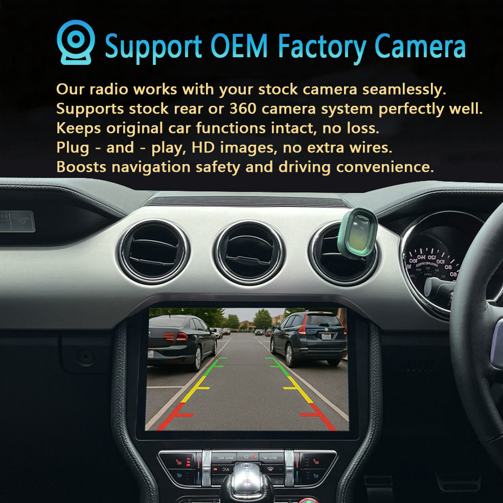 Idoing 11.5 inch Android 13 Radio Head Unit 6GB+128GB For Ford Mustang 2015-2021