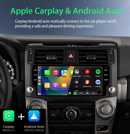 Idoing 10.3inch Android 13 Radio Head Unit Qualcomm Chip 8GB+128GB For Toyota 4Runner 2010-2021