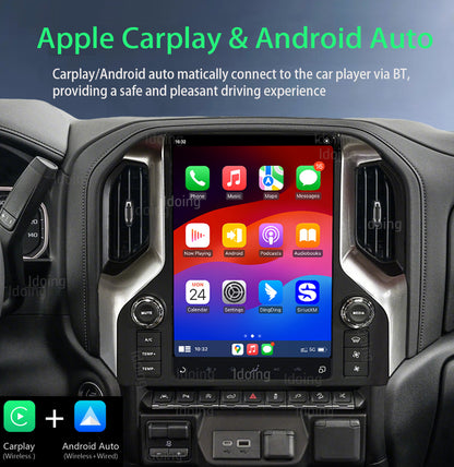 Idoing 12.95inch Android Radio Head Unit For Chery Chevrolet Silverado GMC Sierra 2019-2023