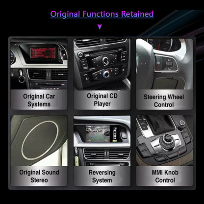 Idoing 12.3 inch Android 13 Qualcomm Chip Car Radio For Audi Q5 2009-2017 6G+128G