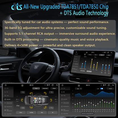 Idoing 11.5 inch Android 13 Radio Head Unit For Subaru Toyota Nissan Hyundai Ford Volkswagen Mazda Kia Universal Car Radio