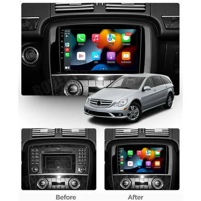 Idoing 9inch Android 12 Radio Head Unit For Mercedes Benz R Class W251 R280 R300 R320 R350 2006-2014
