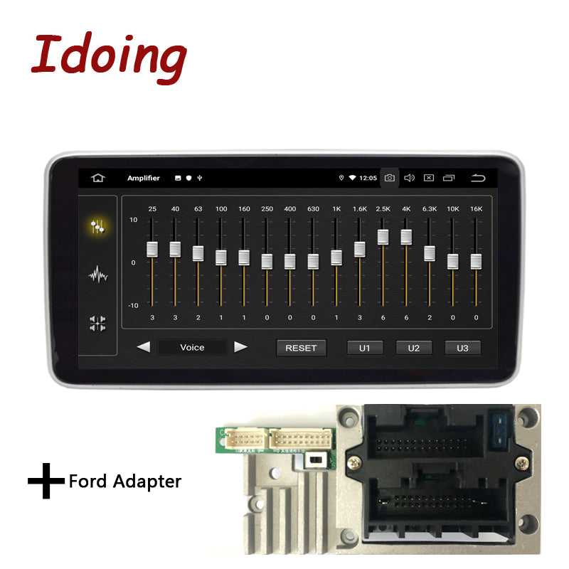 Idoing 10.25inch Android Radio Head Unit 4GB+64GB For Universal Car