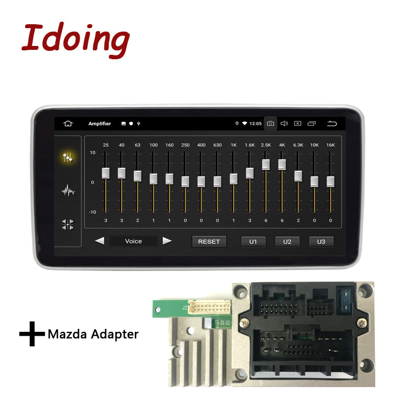 Idoing 10.25inch Android Radio Head Unit 4GB+64GB For Universal Car