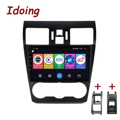 Idoing 9inch Android 12 Radio Head Unit For Subaru WRX STI Forester Impreza 4 SJ XV 2012-2015