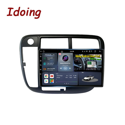 Idoing 9inch Android 13 Radio Head Unit For Honda Civic 1998 1999 2000