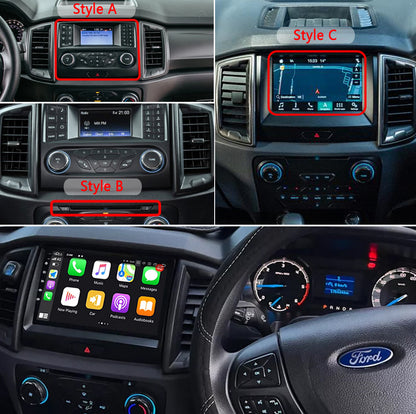 Idoing 9inch Android 12 Radio Head Unit For Ford Ranger 2016-2023