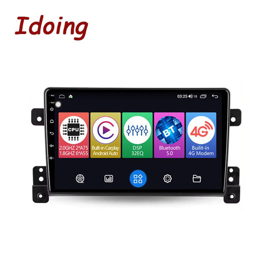 Idoing 9inch Android 12 Radio Head Unit For Suzuki Grand Vitara 3 2005 - 2015