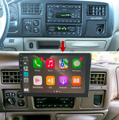 Idoing 10.2inch Android 12 Car Radio Head Unit For Ford Excursion 2000-2005