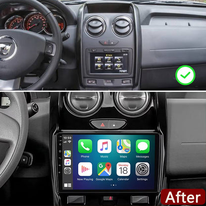 Idoing 9inch Android 14 Radio Head Unit For Renault Duster 2015-2020
