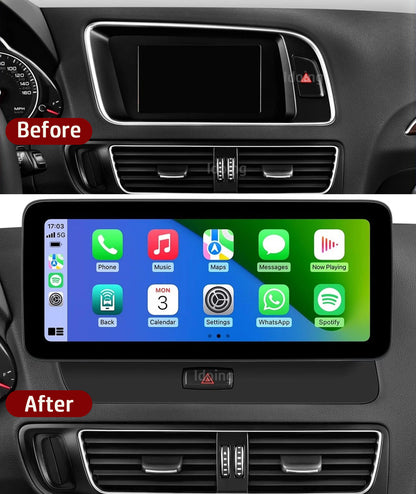 Idoing 12.3 inch Android 13 Qualcomm Chip Car Radio For Audi Q5 2009-2017 6G+128G