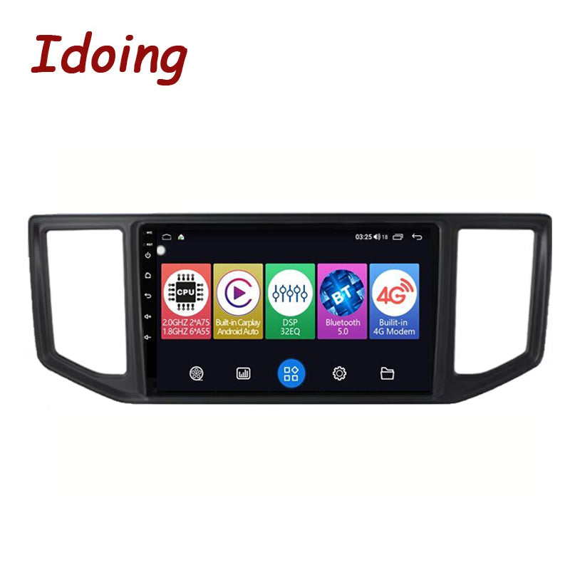 Idoing 10.2inch Android 12 Radio Head Unit For Volkswagen Atlas Cross Crafter Man Tge 2017-2020