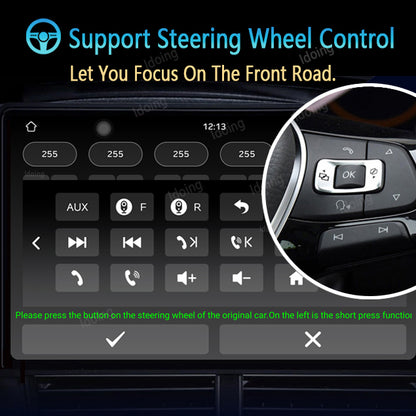 Idoing 11.5 inch Android 13 Radio Head Unit For Subaru Toyota Nissan Hyundai Ford Volkswagen Mazda Kia Universal Car Radio
