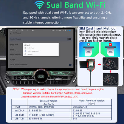 Idoing 11.5 inch Android 13 Qualcomm Chip Radio Head Unit For Subaru Toyota Nissan Hyundai Ford Volkswagen Mazda Kia Universal Car Radio